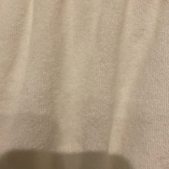 Soft bright white adjustable waist elastic top strapless bathing suite cover - Picture 5 of 5